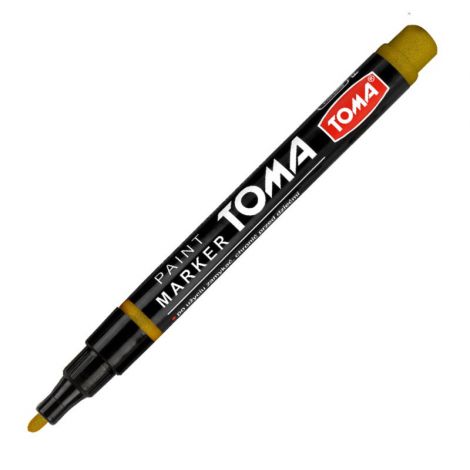 Marker olejowy Toma 441 cienki 1.5mm, Złoty